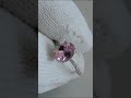 Padparadscha sapphire engagement ring shorts