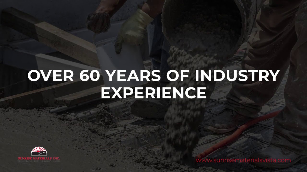 Sunrise Materials Vista California 92084 YouTube