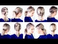 10 CUTE & EASY LOW PONYTAIL HAIRSTYLES | Milabu