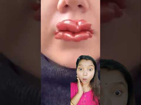 Trending viral lipstick hack🤩#trending #lipstick #hack #makeup #beauty #viralhacks #youtubeshorts