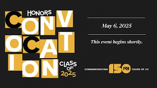 Colorado College 2025 Honors Convocation