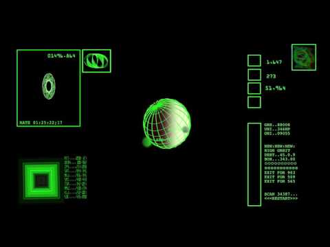 SCI FI COMPUTER SCREEN 3#