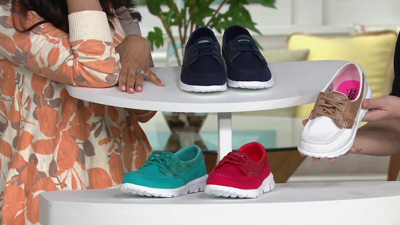 qvc skechers boat shoes