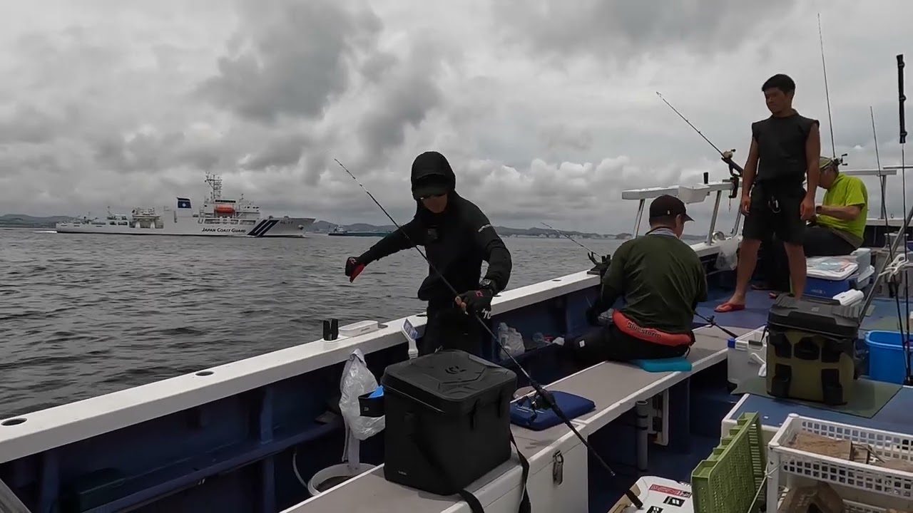 2025/6/24 富津港ひらの丸　天秤タチウオ