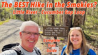 Hike the Little River & Cucumber Gap Loop in the Great Smoky Mountains National Park!