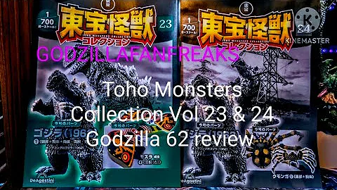 Toho Monsters Collection Vol 23 & 24 review