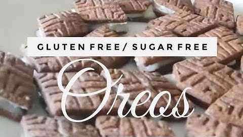 GF, sugar free Oreo break! 🍪