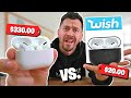 $20 AirPods Pro VS. $330 AirPods Pro!! (WISH Knock Offs Vs. Real AirPods)
