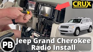 2005  2010 Jeep Grand Cherokee Radio Install