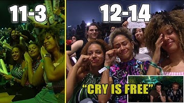 Tarik reacts to Brazilian CROWD before vs after the Loss vs Fnatic - LOUD vs FNATIC VCT LOCK//IN