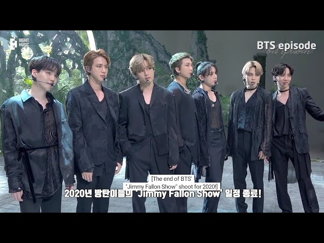 BTS (방탄소년단) 'BLACK SWAN' THE TONIGHT SHOW | BEHIND THE SCENES