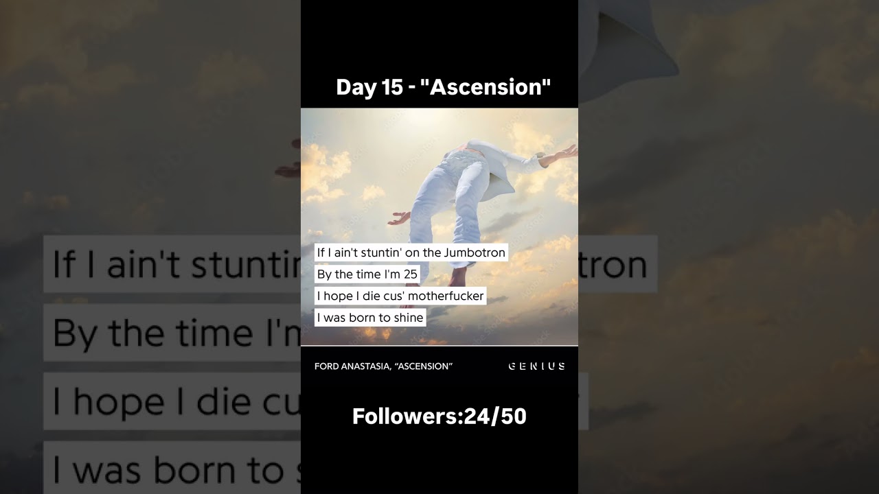 Day 15 - Ascension - Daily Lyrics 
