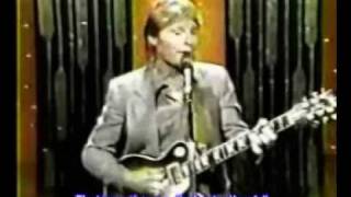 John Denver live on TV - The Harder They Fall (1986, Subtitled)