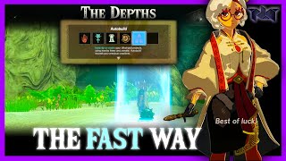 Zelda - Tears Of The Kingdom | GET AUTOBUILD EARLY - FAST Way - Great Abandoned Central Mine (TOTK)