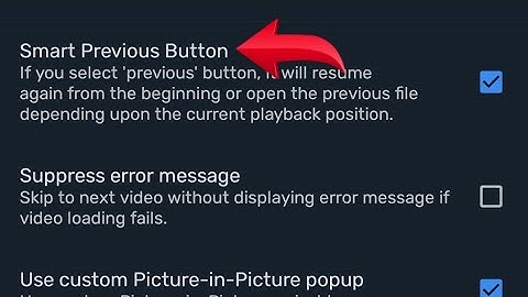 MX player mein smart preview button on off kaise kare, How to turn on off smart preview button in MX