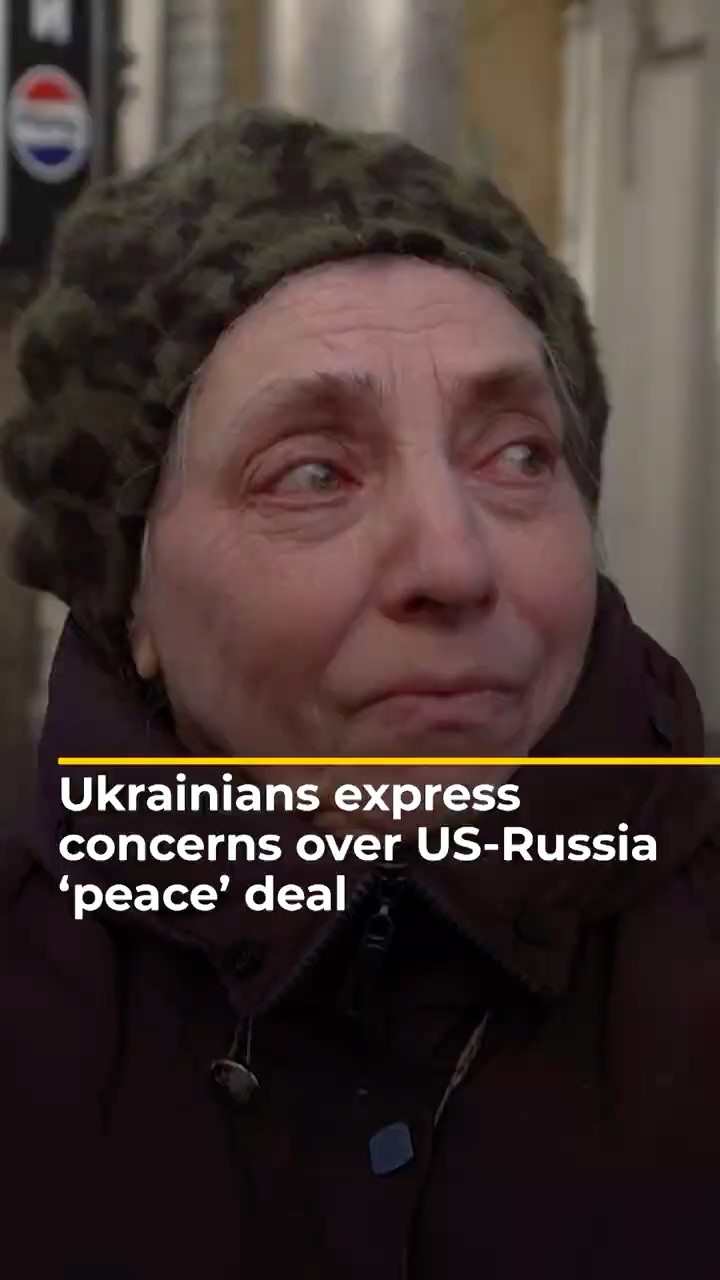 Ukrainians express concerns over US-Russia 'peace' deal