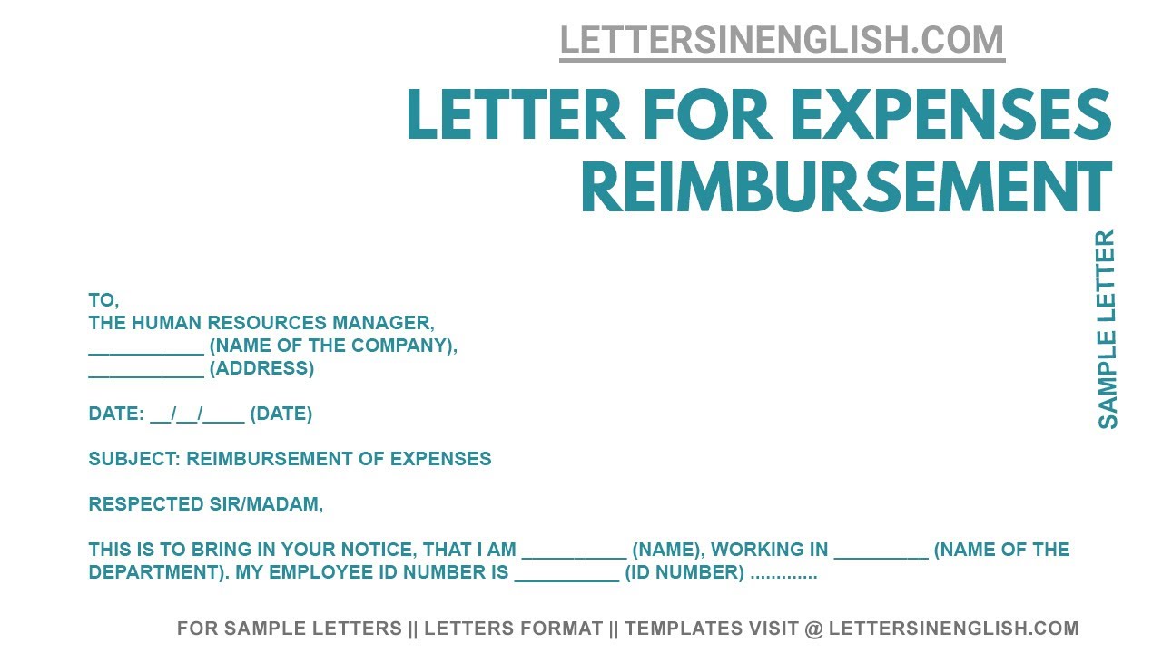 application-letter-for-expenses-reimbursement-how-to-write-a-letter