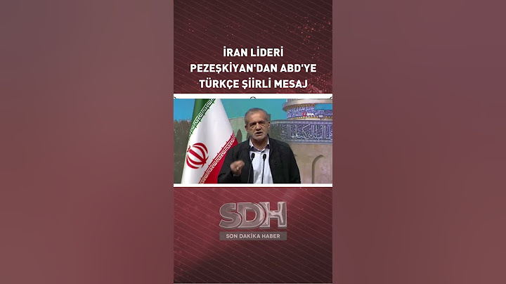 İran Lideri Pezeşkiyan'dan ABD'ye Türkçe Şiirli Mesaj #shorts