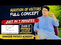 Addition of Vectors Explained | Class 11 Physics Chapter 2 | FSC Part 1 | MDCAT Prep