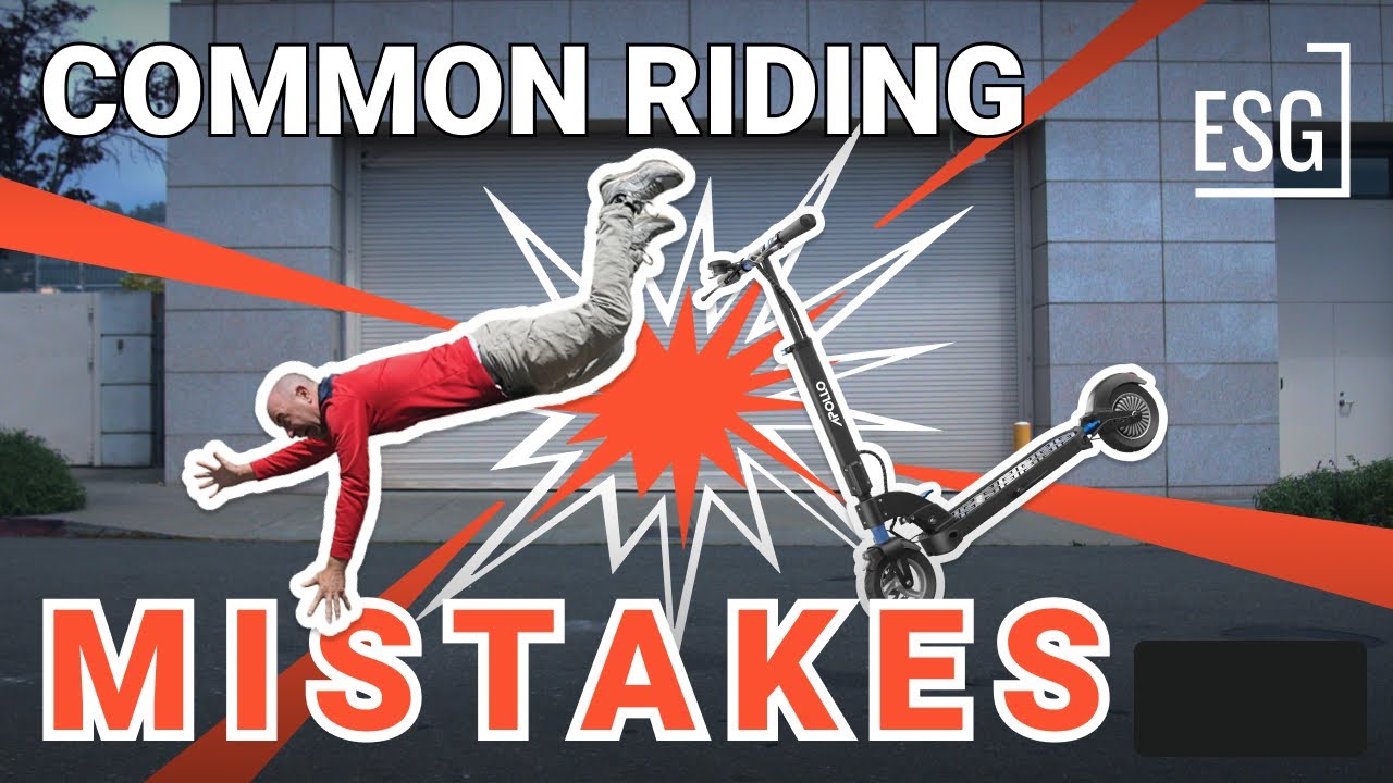 Top 7 Riding Mistakes New Scooter Riders Make \U0026 How To Avoid Them