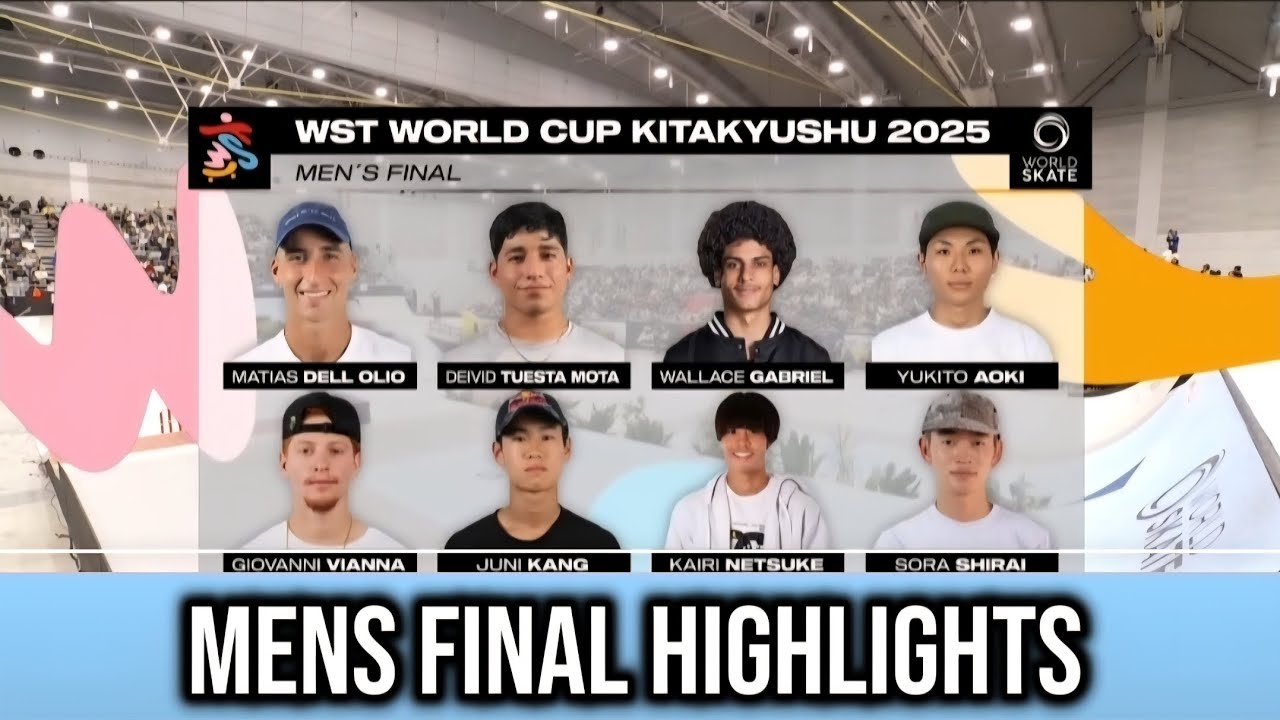 Мировой тур по скейтбордингу 2025 | Мужской финал: ГЛАВНЫЕ МОМЕНТЫ 