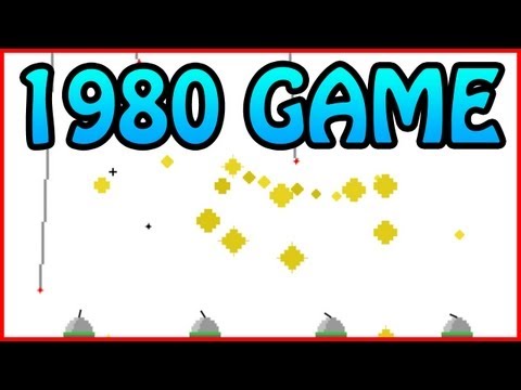 1980 Missile Command Game Youtube Video (Easter Egg) Geek Week