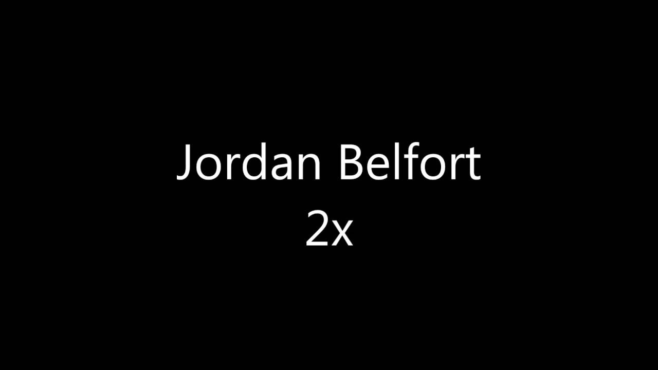 Wes Walker & Dyl - Jordan Belfort (Lyric Video)