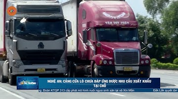 NGHỆ AN: CẢNG CỬA LÒ CHƯA ĐÁP ỨNG ĐƯỢC NHU CẦU XUẤT KHẨU TẠI CHỖ | VTV5