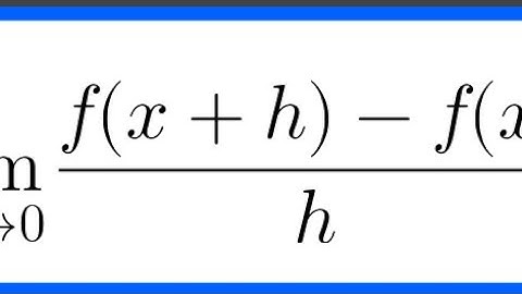 Definition of derivative function limit  (f(x+h)-f(x)/h real analysis