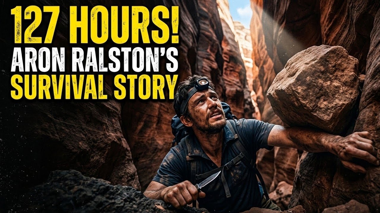 Aron Ralston की सच्ची survival story जो आपको हिला देगी। - YouTube