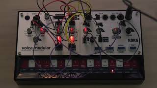 Volca modular self playing patch