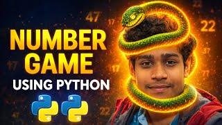Number Guessing Game in Python 🐍 | Beginner Project | Code with Shrehan