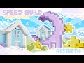 「 Cute Moon House シ︎」ムーンハウス | mcpe speedbuild ❤︎ | 🌙💗
