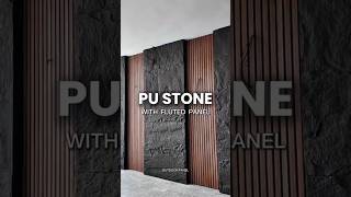 Luxury PU Stone Walls #interiordesign #homedecor #pustone #wallpanel #wallcladding #interiordesign