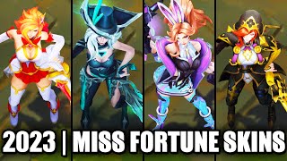 ALL MISS FORTUNE SKINS SPOTLIGHT 2023 | League of Legends