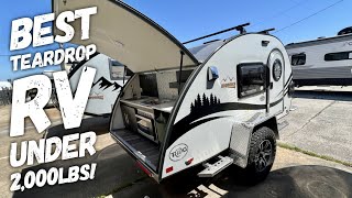 Highest Quality Teardrop RV Under 2,000lbs! 2022 NuCamp TAG XL with Boondock Package