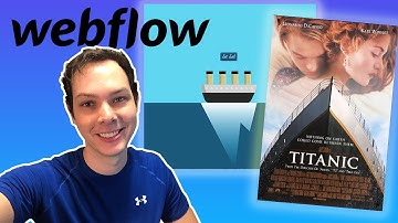 Building a Titanic themed website in Webflow