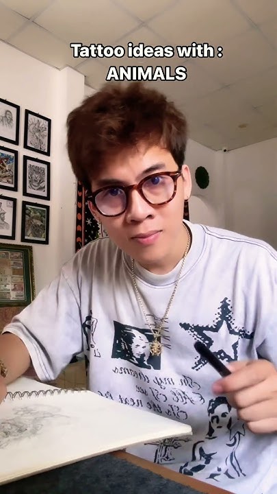  ANIMAL TATTOO IDEAS 🐅🦓🐘🦌🦮 Tattoo design by @farmer.25.03.94 - YouTube