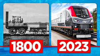 Train Evolution 1804 - 2023