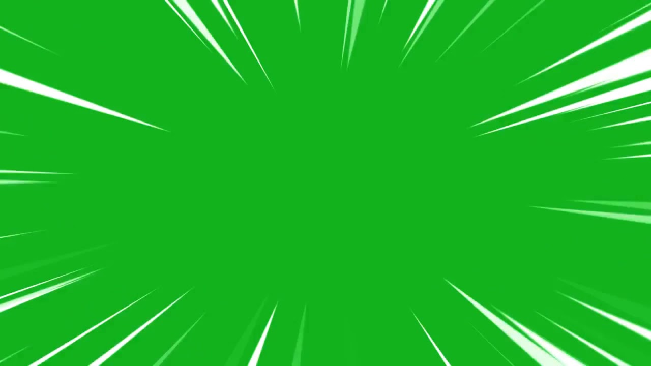 Anime zoom Green Screen 59.94fps - YouTube