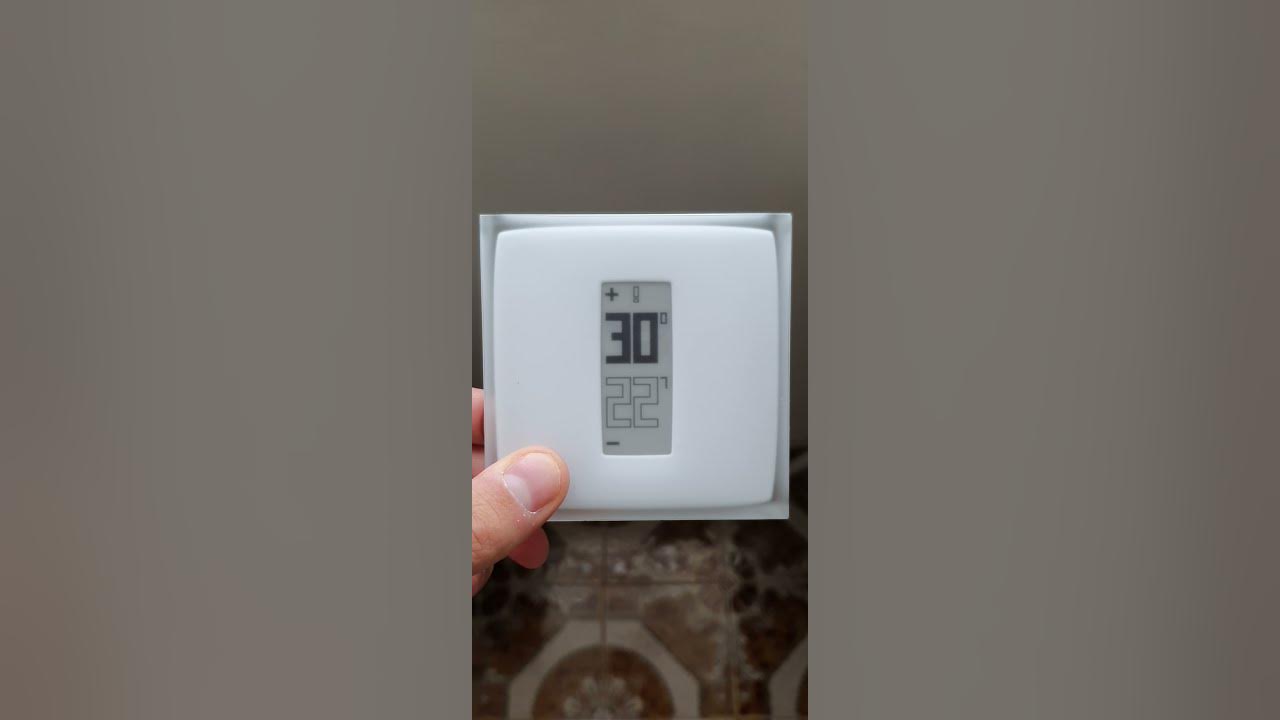 Netatmo problem with thermostat YouTube