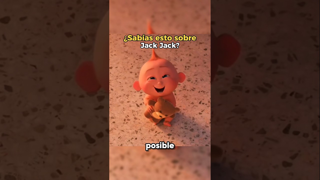 ⁣Jack-Jack ya es adulto… pero sigue siendo bebé 🤯
