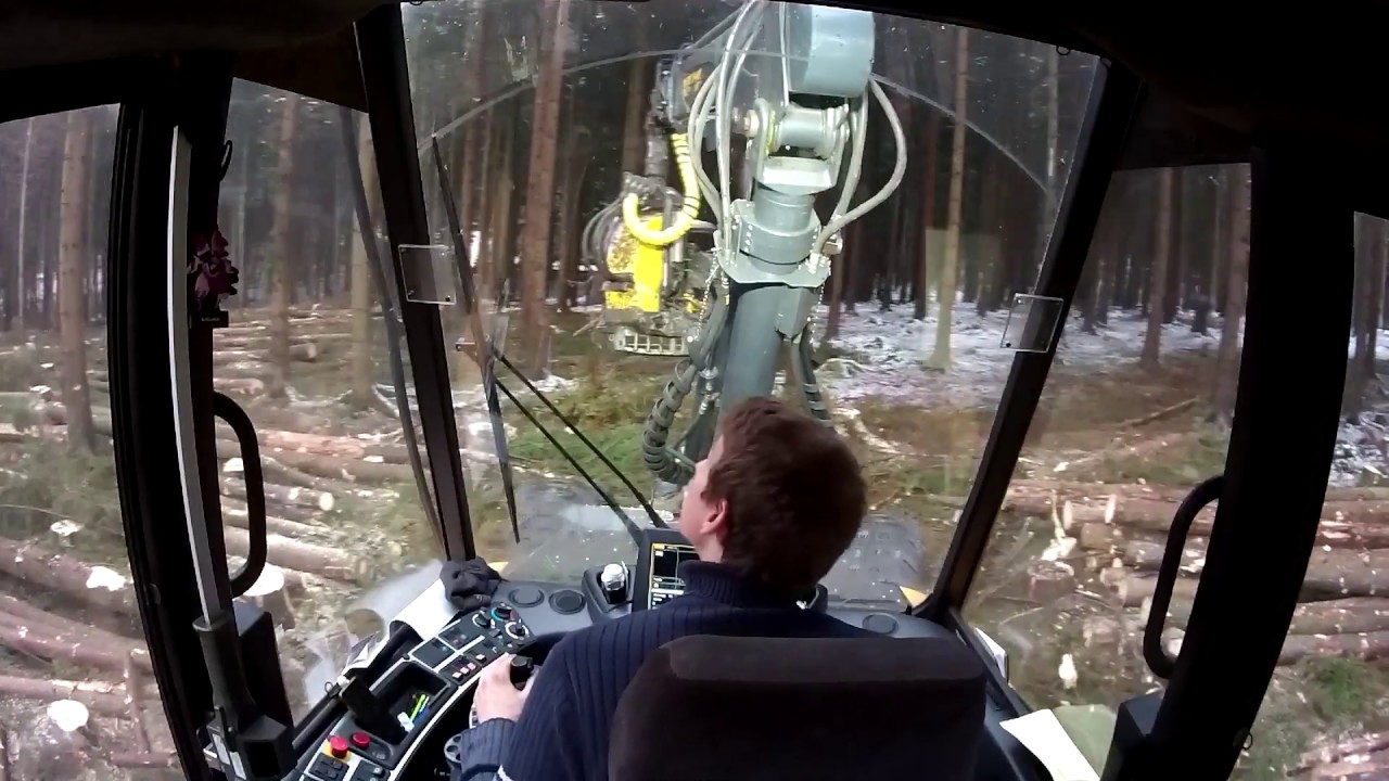 #onboard  #ponsse  Ergo #forstwirtschaft #harvester #holzfäller #wald #forestry #logging