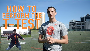 How to Perform the T Test: NSCA Speed and Agility Testing