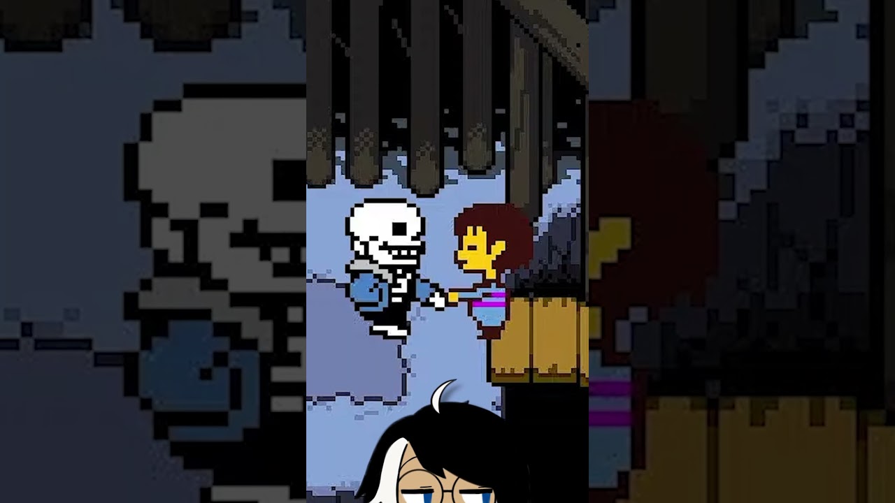 A primeira Trollagem do Sans em Undertale  #pngtuber #undertale