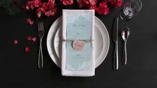 Table Setting Tips: Menu Napkin Folds - Basic Napkin Fold