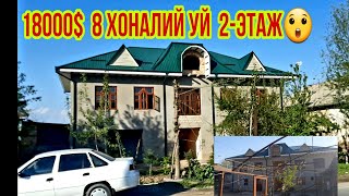 8 хоналий уй 15 - 18000 $ атрофида шу холатга келган шу уйди заказ килмокчи булсангиз +998888504888