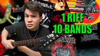 The MOST USED Riff in Metal PART 2: From Judas Priest to Emo