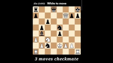 99 % people are fail for solving this puzzle #chesspuzzles #trending #shorts #chesstactics #chess