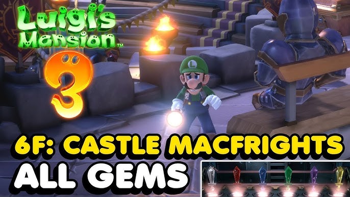 Luigi's Mansion 3 5F gem locations guide and maps - Polygon